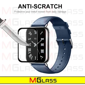 محافظ صفحه نمایش نانو ام‌گلس مدل Pmma-MG مناسب برای ساعت هوشمند شیائومی Mi Band 8 Pro بسته دو عددی