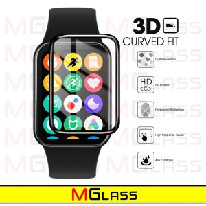 محافظ صفحه نمایش نانو ام‌گلس مدل Pmma-MG مناسب برای ساعت هوشمند شیائومی Mi Band 8 Pro بسته دو عددی