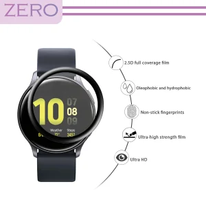 محافظ صفحه نمایش نانو زیرو مدل NZO مناسب برای ساعت هوشمند سامسونگ Galaxy Watch Active 2 40mm بسته دو عددی