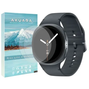 محافظ صفحه نمایش آکوآرا مدل GLS مناسب برای ساعت هوشمند سامسونگ Galaxy Watch 8 44mm بسته دو عددی