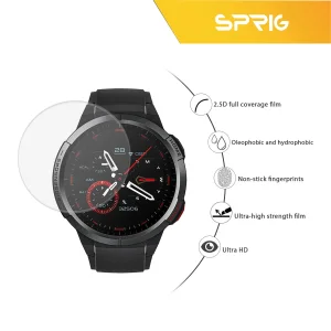 محافظ صفحه نمایش اسپریگ مدل SPG مناسب برای ساعت هوشمند شیائومی Mibro GS