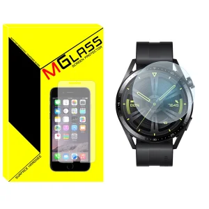 محافظ صفحه نمایش شیشه‌ای ام گلس مدل SH-MG مناسب برای ساعت هوشمند هوآوی Watch GT3 46mm