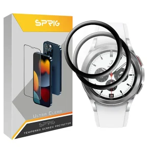 محافظ صفحه نمایش نانو اسپریگ مدل Pmma-SPG مناسب برای ساعت هوشمند سامسونگ Galaxy Watch 4 Classic 46mm بسته دو عددی