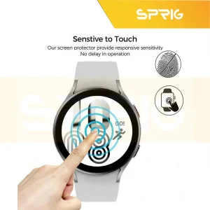 محافظ صفحه نمایش نانو اسپریگ مدل Pmma-SPG مناسب برای ساعت هوشمند سامسونگ Galaxy Watch 4 Classic 46mm بسته دو عددی