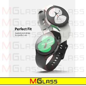 محافظ صفحه نمایش شیشه‌ای ام‌گلس مدل SH-MG مناسب برای ساعت هوشمند سامسونگ Galaxy watch 6 Classic 43mm بسته دو عددی