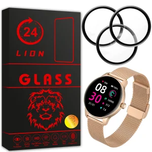 محافظ صفحه نمایش لاین مدل RT007 مناسب برای ساعت هوشمند شیائومی Smart Watch Kieslect Lady L11 بسته سه عددی