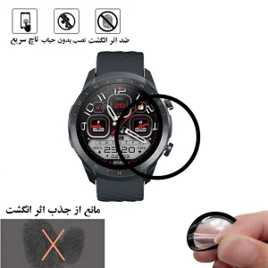 محافظ صفحه نمایش وایت ولف مدل W-3PWM مناسب برای ساعت هوشمند میبرو A2 بسته بندی 3 عددی
