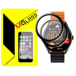 محافظ صفحه نمایش نانو ام‌گلس مدل NMG مناسب برای ساعت هوشمند شیائومی Glorimi M1 Pro بسته دو عددی