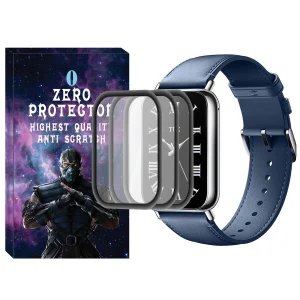 محافظ صفحه نمایش نانو زیرو مدل Pmma-ZR مناسب برای ساعت هوشمند شیائومی Mi Band 8 Pro بسته سه عددی