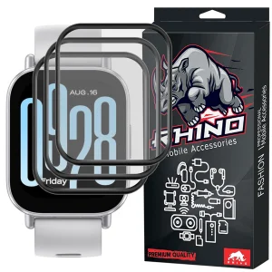 محافظ صفحه نمایش راینو مدل PMMA مناسب برای ساعت هوشمند شیائومی Redmi Watch 5 Active بسته 3 عددی