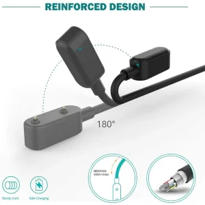 کابل شارژ کروکودیل مدل C-Charge مناسب برای ساعت هوشمند آنر 6