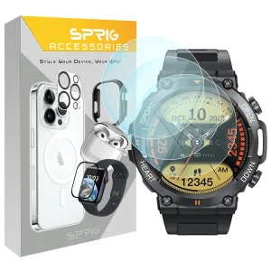 محافظ صفحه نمایش اسپریگ مدل SH-SP مناسب برای ساعت هوشمند هپی تاچ K56 / K56 Pro / K56 Ultra بسته سه عددی
