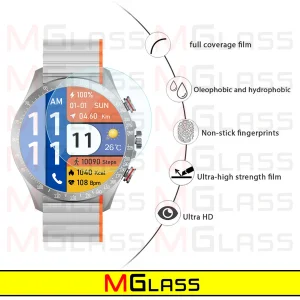 محافظ صفحه نمایش شیشه‌ای ام‌گلس مدل Glass-MG مناسب برای ساعت هوشمند گلوریمی M2