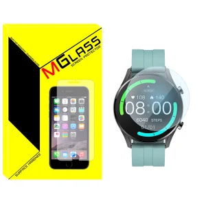 محافظ صفحه نمایش شیشه‌ای ام‌گلس مدل Glass-MG مناسب برای ساعت هوشمند ایمیلب W12