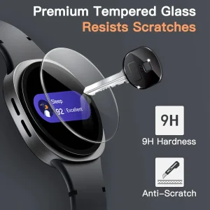 محافظ صفحه نمایش اسپریگ مدل SH-SPG مناسب برای ساعت هوشمند سامسونگ Galaxy Watch 9 44mm مجموعه سه عددی