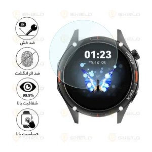 محافظ صفحه نمایش آلتیمیت شیلد مدل Glass-UL مناسب برای ساعت هوشمند تی سی اچ HD1 3D Hero 1 بسته دو عددی