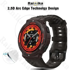 کاور رینیکا مدل Active Edge Glass مناسب برای ساعت هوشمند امیزفیت Active Edge به همراه محافظ صفحه نمایش