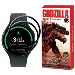 محافظ صفحه نمایش گودزیلا مدل G-PMMA مناسب برای ساعت هوشمند سامسونگ Watch 4 40mm بسته 2 عددی