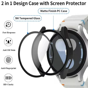 کاور راینو مدل R-Cover مناسب برای ساعت هوشمند سامسونگ Galaxy Watch 7 40mm به همراه محافظ صفحه نمایش