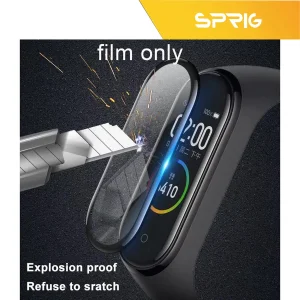محافظ صفحه نمایش نانو اسپریگ مدل SPG مناسب برای ساعت هوشمند شیائومی Mi Band 7