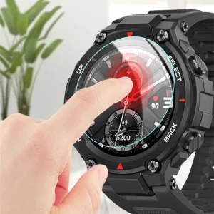 محافظ صفحه نمایش لاین مدل RB007 مناسب برای ساعت هوشمند شیائومی Smart Watch Amazfit T Rex بسته دو عددی