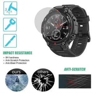 محافظ صفحه نمایش لاین مدل RB007 مناسب برای ساعت هوشمند شیائومی Smart Watch Amazfit T Rex بسته دو عددی