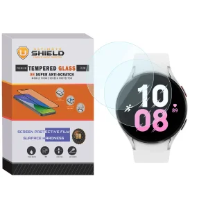 محافظ صفحه نمایش شیشه ای آلتیمیت شیلد مدل SH-UL مناسب برای ساعت هوشمند سامسونگ Galaxy Watch 5 40mm بسته دو عددی