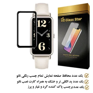 محافظ صفحه نمایش گلس استار مدل PMMAWATCH مناسب برای ساعت هوشمند هوآوی Watch Fit Mini