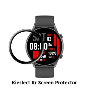 محافظ صفحه نمایش بادیگارد مدل PMMA مناسب برای ساعت هوشمند کیسلکت Calling Watch KR بسته 3 عددی