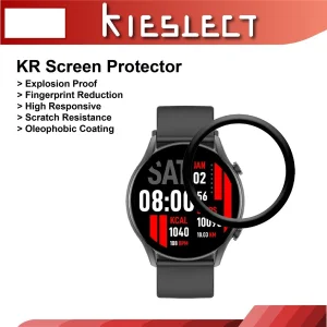 محافظ صفحه نمایش بادیگارد مدل PMMA مناسب برای ساعت هوشمند کیسلکت Calling Watch KR بسته 3 عددی