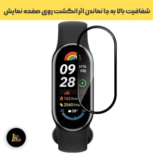 محافظ صفحه نمایش ال کا جی مدل PMMA مناسب برای ساعت هوشمند شیائومی Mi Band 6