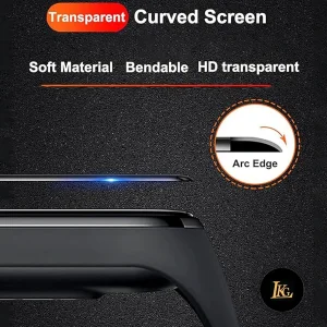 محافظ صفحه نمایش ال کا جی مدل PMMA مناسب برای ساعت هوشمند شیائومی Mi Band 6