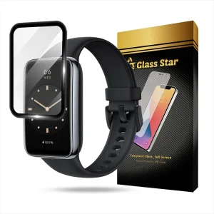 محافظ صفحه نمایش گلس استار مدل PMMW مناسب برای ساعت هوشمند شیائومی Mi Band 7 Pro