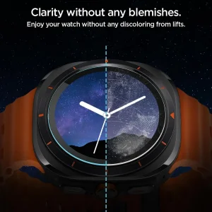 محافظ صفحه نمایش شیشه‌ای ام‌گلس مدل Glass-MG مناسب برای ساعت هوشمند سامسونگ Galaxy Watch 7 Ultra 47mm بسته سه عددی