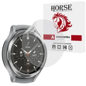 محافظ صفحه نمایش هورس مدل NNOH20 مناسب برای ساعت هوشمند سامسونگ Galaxy Watch 4 Classic 46 mm / Galaxy Watch Classic SM-R890