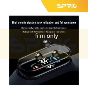 محافظ صفحه نمایش اسپریگ مدل Glass Pmma مناسب برای ساعت هوشمند شیائومی Mi band 6