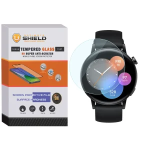 محافظ صفحه نمایش شیشه ای آلتیمیت شیلد مدل SH-UL مناسب برای ساعت هوشمند هوآوی GT3 42mm