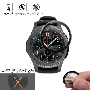 محافظ صفحه نمایش گلس استار مدل PMMAWATCH مناسب برای ساعت هوشمند سامسونگ Gear S3