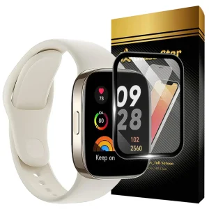 محافظ صفحه نمایش گلس استار مدل GWPM مناسب برای ساعت هوشمند شیائومی Redmi Watch 3 Active