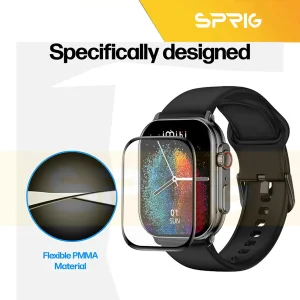 محافظ صفحه نمایش نانو اسپریگ مدل Pmma-SPG مناسب برای ساعت هوشمند ایمیکی SF1 / SF1E بسته دو عددی