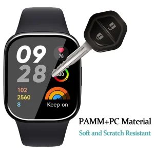 محافظ صفحه نمایش وایت ولف مدل W-3PWM مناسب برای ساعت هوشمند شیائومی Watch 3 Active بسته 3 عددی