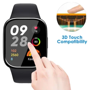 محافظ صفحه نمایش وایت ولف مدل W-3PWM مناسب برای ساعت هوشمند شیائومی Watch 3 Active بسته 3 عددی