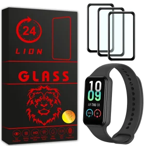 محافظ صفحه نمایش لاین مدل RT007 مناسب برای ساعت هوشمند شیائومی Amazfit Band 7 بسته سه عددی