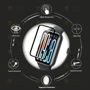 محافظ صفحه نمایش آلتیمیت شیلد مدل Nano Pmma مناسب برای ساعت هوشمند شیائومی Smart Band 9 Pro