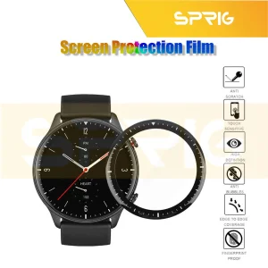 محافظ صفحه نمایش اسپریگ مدل Glass Pmma مناسب برای ساعت هوشمند امیزفیت GTR 2