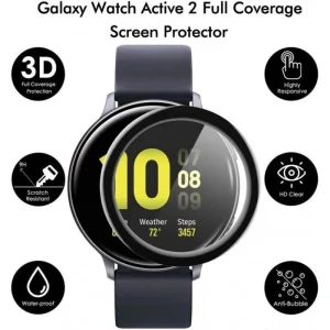 محافظ صفحه نمایش لاین مدل RT007 مناسب برای ساعت هوشمند سامسونگ Galaxy Watch Active 2 44mm بسته دو عددی