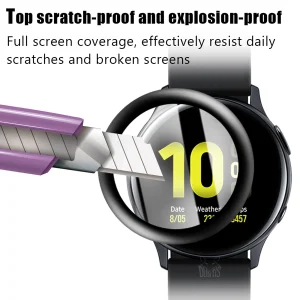 محافظ صفحه نمایش لاین مدل RT007 مناسب برای ساعت هوشمند سامسونگ Galaxy Watch Active 2 44mm بسته دو عددی