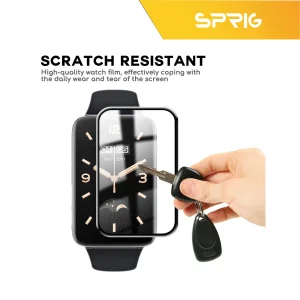 محافظ صفحه نمایش نانو اسپریگ مدل SPG مناسب برای ساعت هوشمند شیائومی Mi Band 7 Pro بسته دو عددی