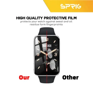 محافظ صفحه نمایش نانو اسپریگ مدل SPG مناسب برای ساعت هوشمند شیائومی Mi Band 7 Pro بسته دو عددی