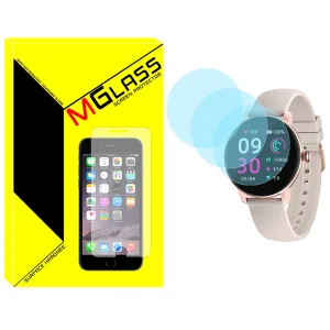 محافظ صفحه نمایش شیشه‌ای ام‌گلس مدل Glass-MG مناسب برای ساعت هوشمند کیسلکت L11 Pro بسته سه عددی